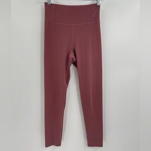 Girlfriend Collective Women’s High Rise Mauve/Rose Leggings Size Small